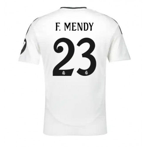 Fotballdrakt Herre Real Madrid Ferland Mendy #23 Hjemmedrakt 2024-25 Kortermet